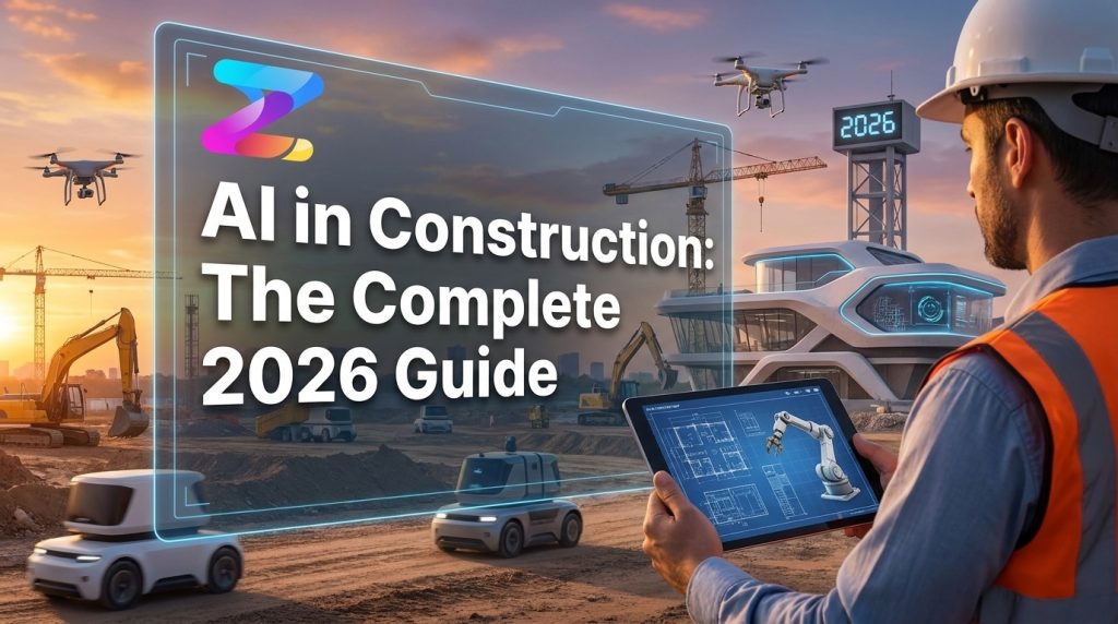 IA na Construção: O Guia Completo 2026 (Ferramentas, Fluxos)