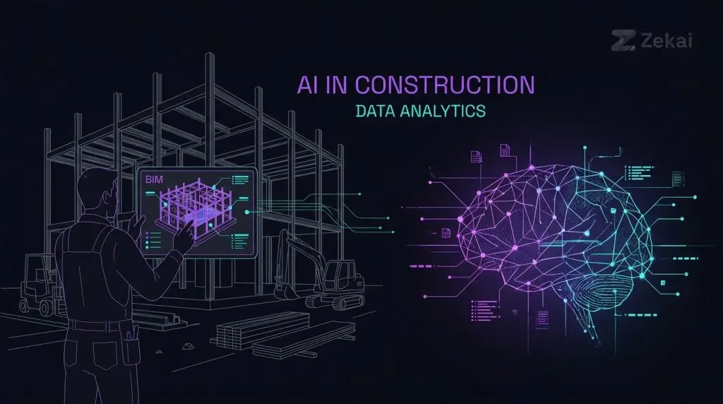 Tabla comparativa de las mejores herramientas de IA para la construcción en 2026, incluyendo nPlan, Imerso, Beam AI, InspectMind AI y Urbanistic.