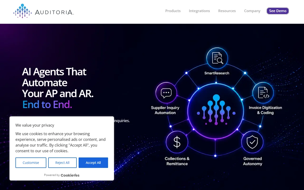 Auditoria.ai screenshot — interface view 1