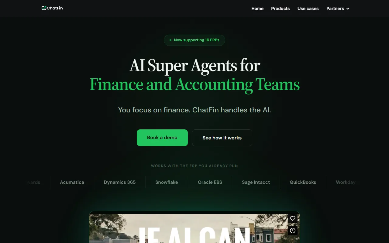 ChatFin screenshot — interface view 1