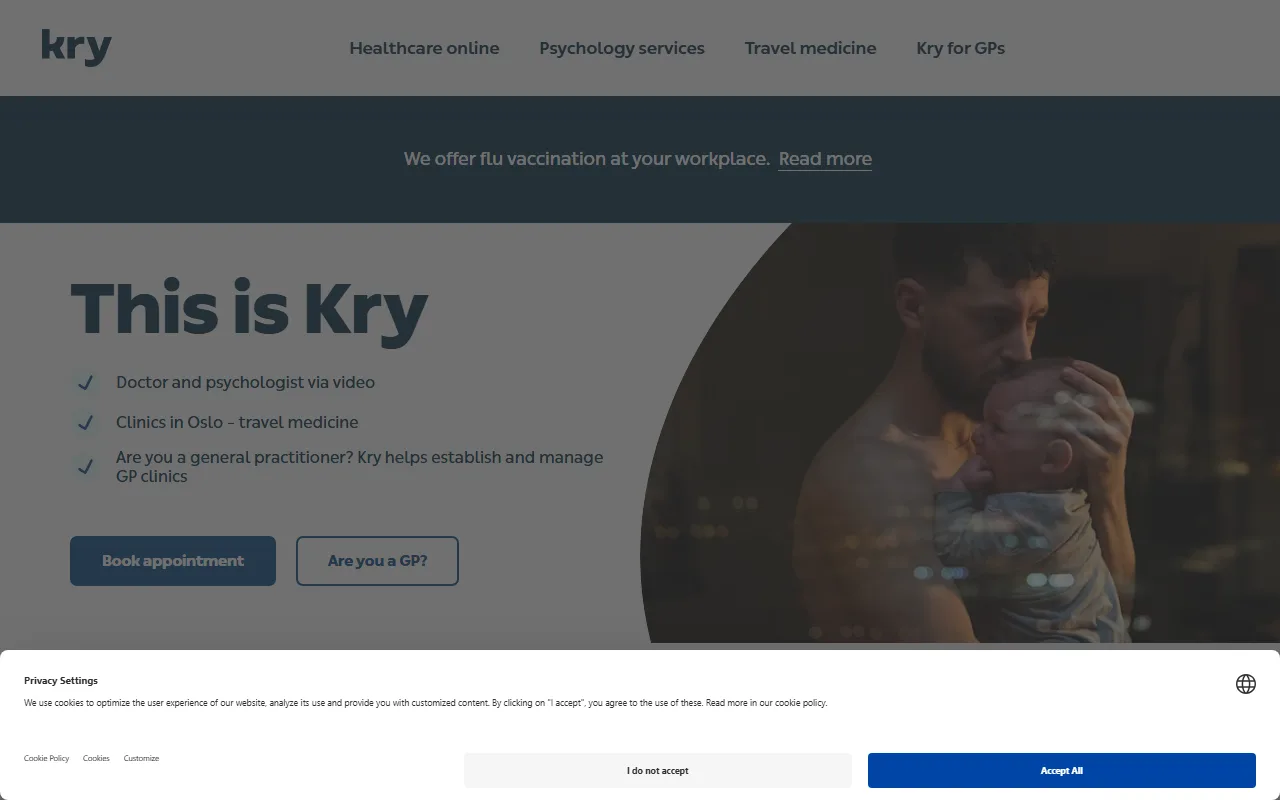 Kry (Livi) screenshot — interface view 1