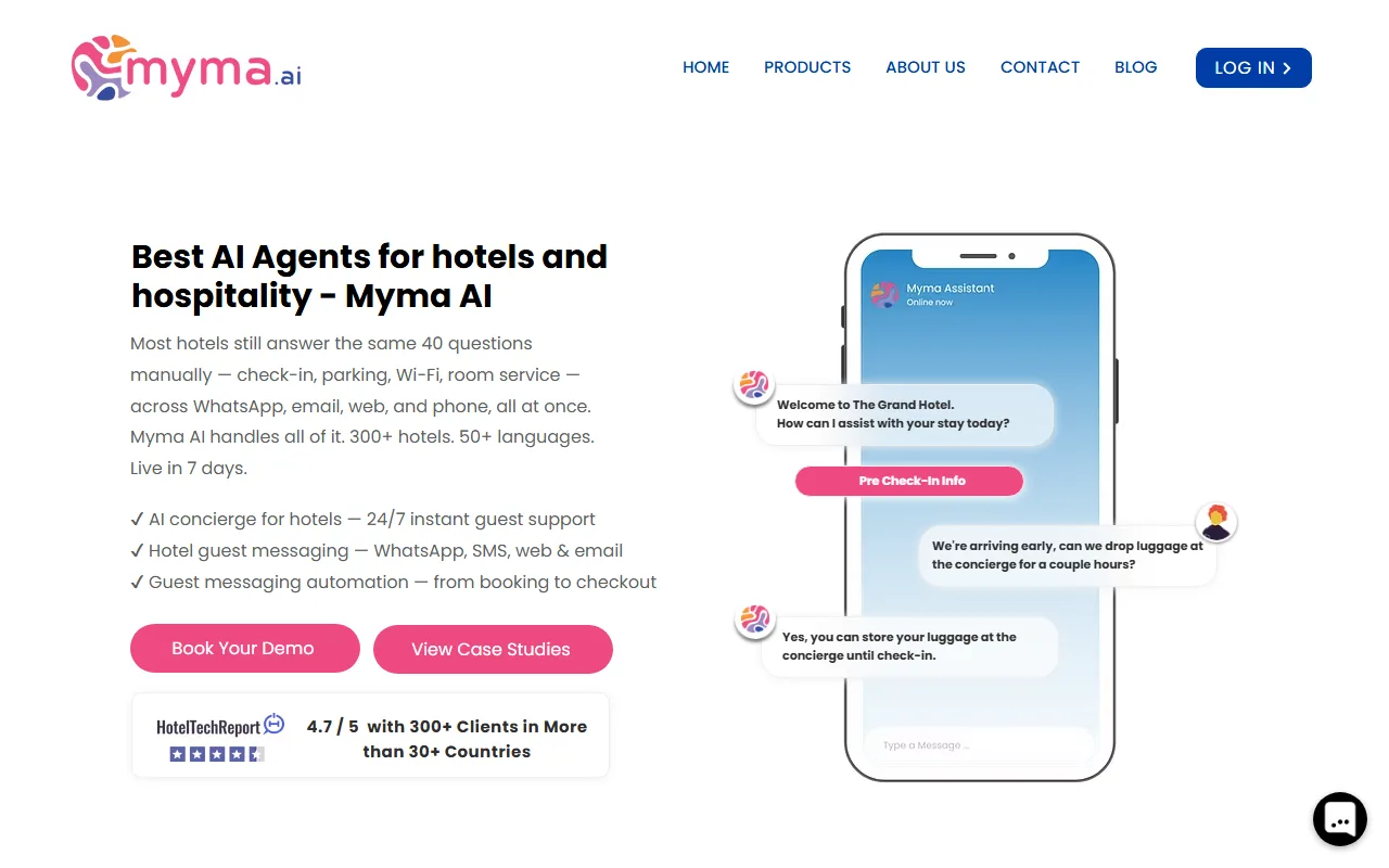 Myma AI screenshot — interface view 1