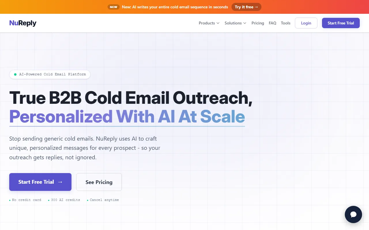 Nureply screenshot — interface view 1