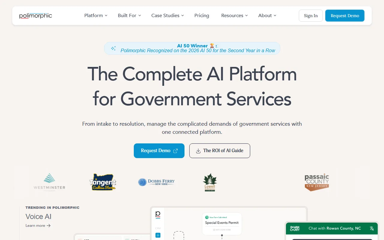 Polimorphic screenshot — interface view 1